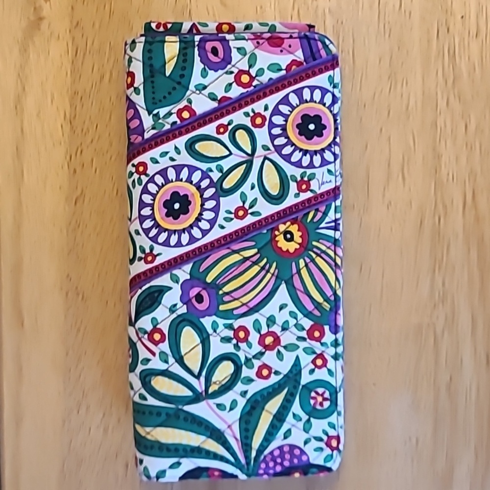 Vera Bradley Viva La Vera Long Bifold Wallet